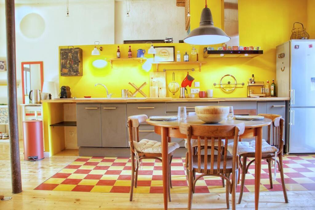 דירות Artistic Loft, Downtown Montpellier, Wifi מראה חיצוני תמונה